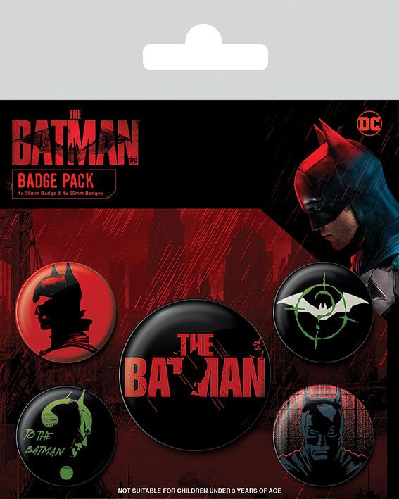 The Batman button set