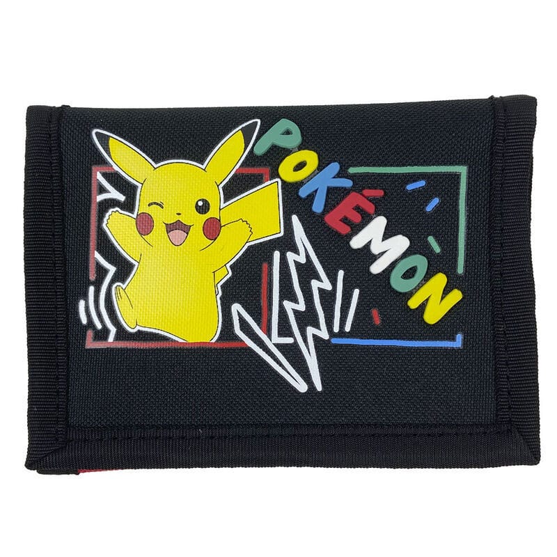 Pokémon - Portemonnee - Pikachu - Klittenband - 3d logo - High Quality