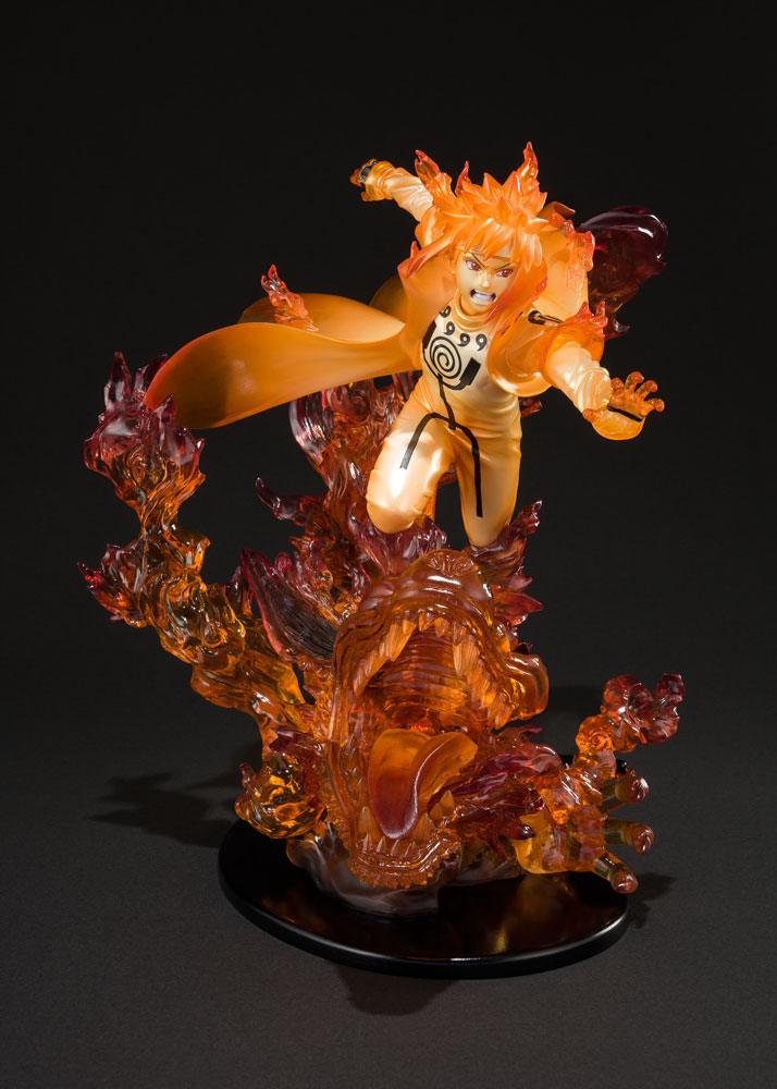 NARUTO ZERO - Minato Kurama Relation Statue Figuarts - 21cm (Bandai)
