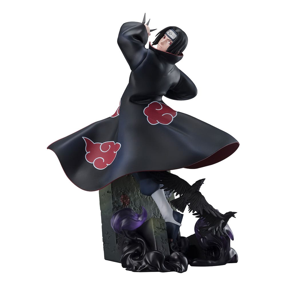 Naruto Shippuden FiguartsZERO Extra Battle PVC Statue Itachi Uchiha -The Light & Dark of the Mangekyo Sharingan- 24 cm