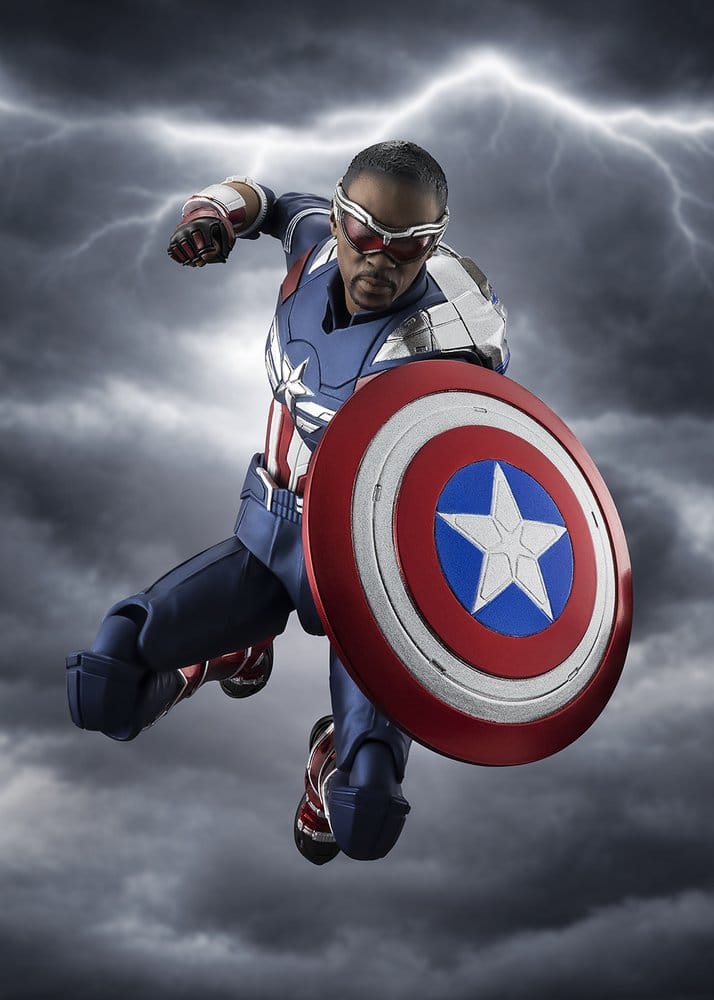 PRECOMENZI - Marvel S.H.Figuarts Action Figure Captain America (Avengers: Doomsday) 16 cm