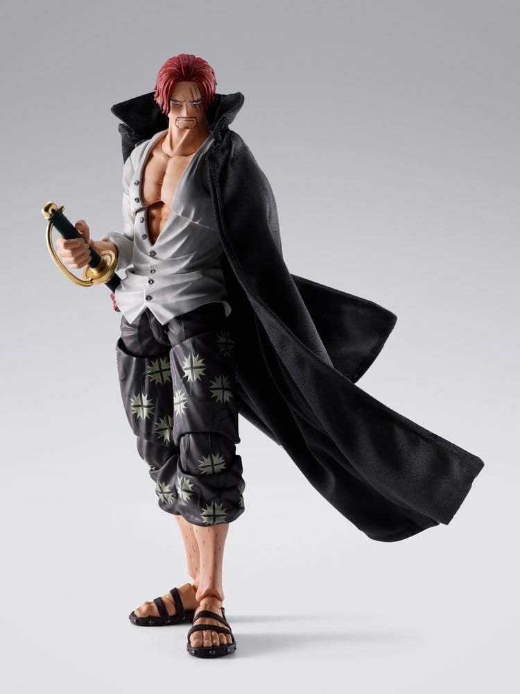 One Piece S.H.Figuarts Action Figure Shanks -Marineford- 17 cm