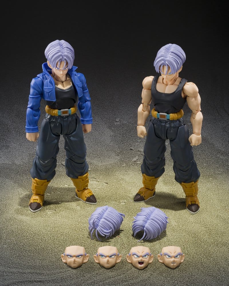 Dragon Ball Z S.H.Figuarts Action Figure Trunks <Z-Fighters> Group Base Ver.B Limited Edition 14 cm [6]
