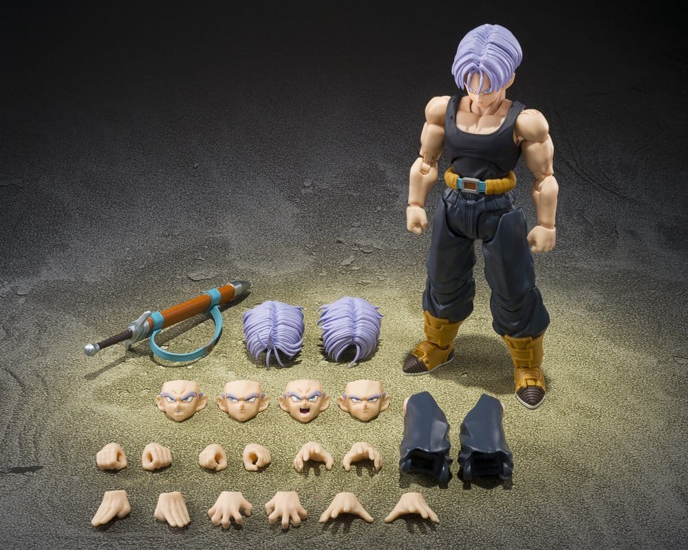 Dragon Ball Z S.H.Figuarts Action Figure Trunks <Z-Fighters> Group Base Ver.B Limited Edition 14 cm [7]