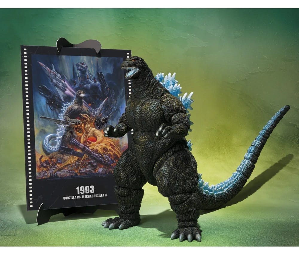 Godzilla S.H.MonsterArts Action Figure Godzilla (Godzilla vs. Mechagodzilla II Poster Coloring Ver.) -Movie Graphic Plus- 16 cm [4]