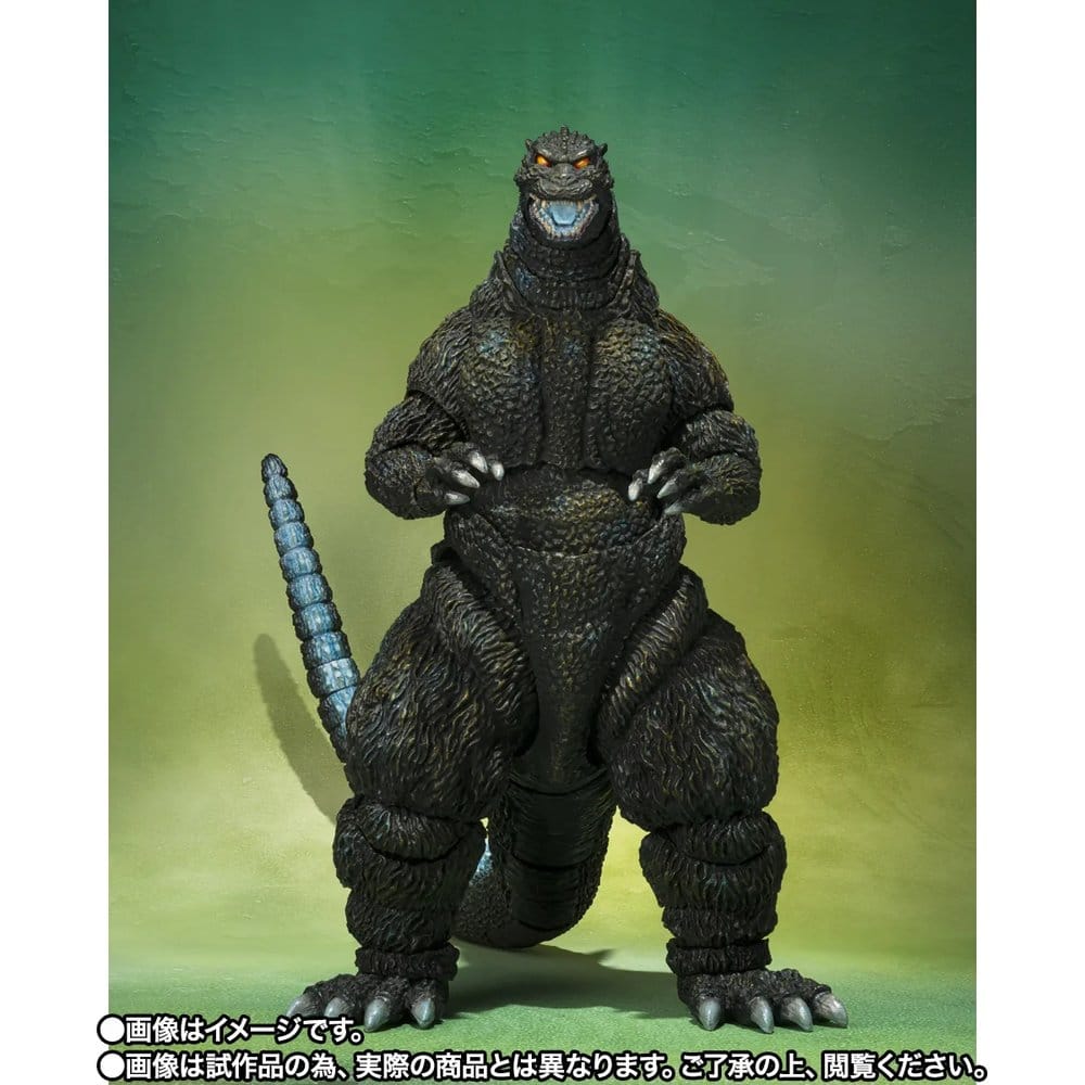 PRECOMENZI - Godzilla S.H.MonsterArts Action Figure Godzilla (Godzilla vs. Mechagodzilla II Poster Coloring Ver.) -Movie Graphic Plus- 16 cm