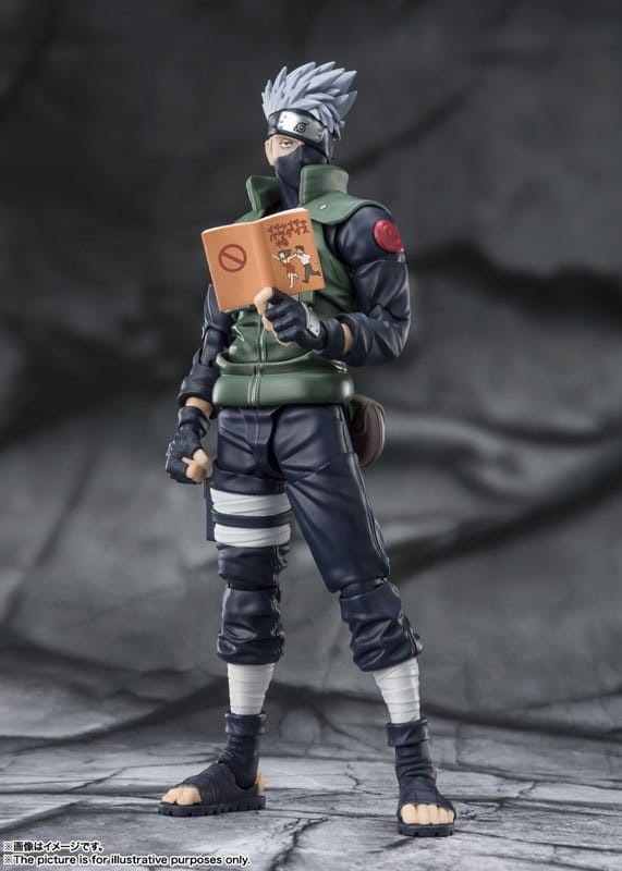 Naruto S.H.Figuarts Action Figure Kakashi Hatake -The famed Sharingan Hero- 16 cm [1]