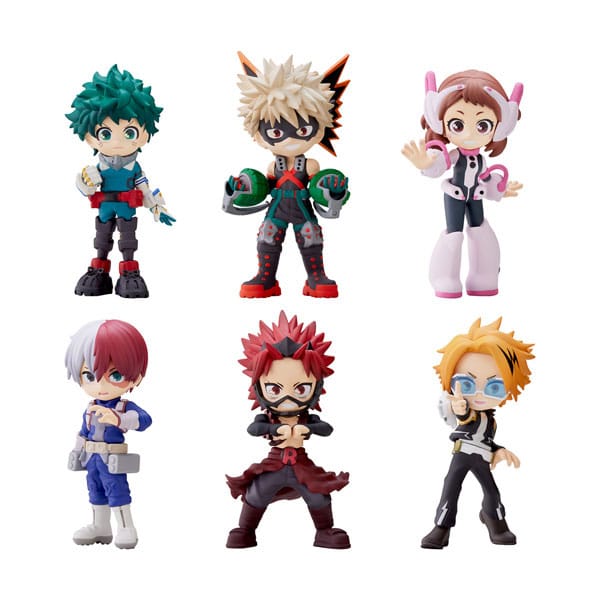 My Hero Academia PalVerse Mini Figures Vol. 1 Blind Box Display (6)