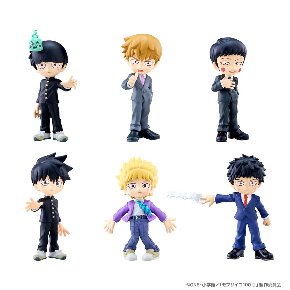 Mob Psycho 100 III PalVerse PVC Figures 9 cm Assortment (6)