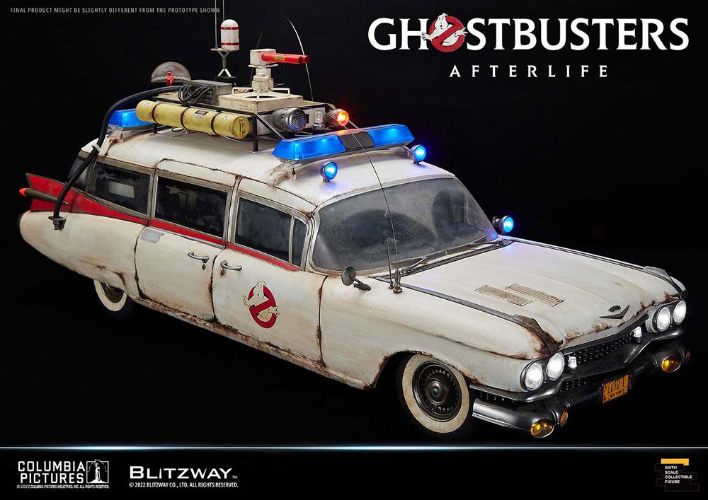 Ghostbusters: Afterlife Vehicle 1/6 ECTO-1 1959 Cadillac 116 cm