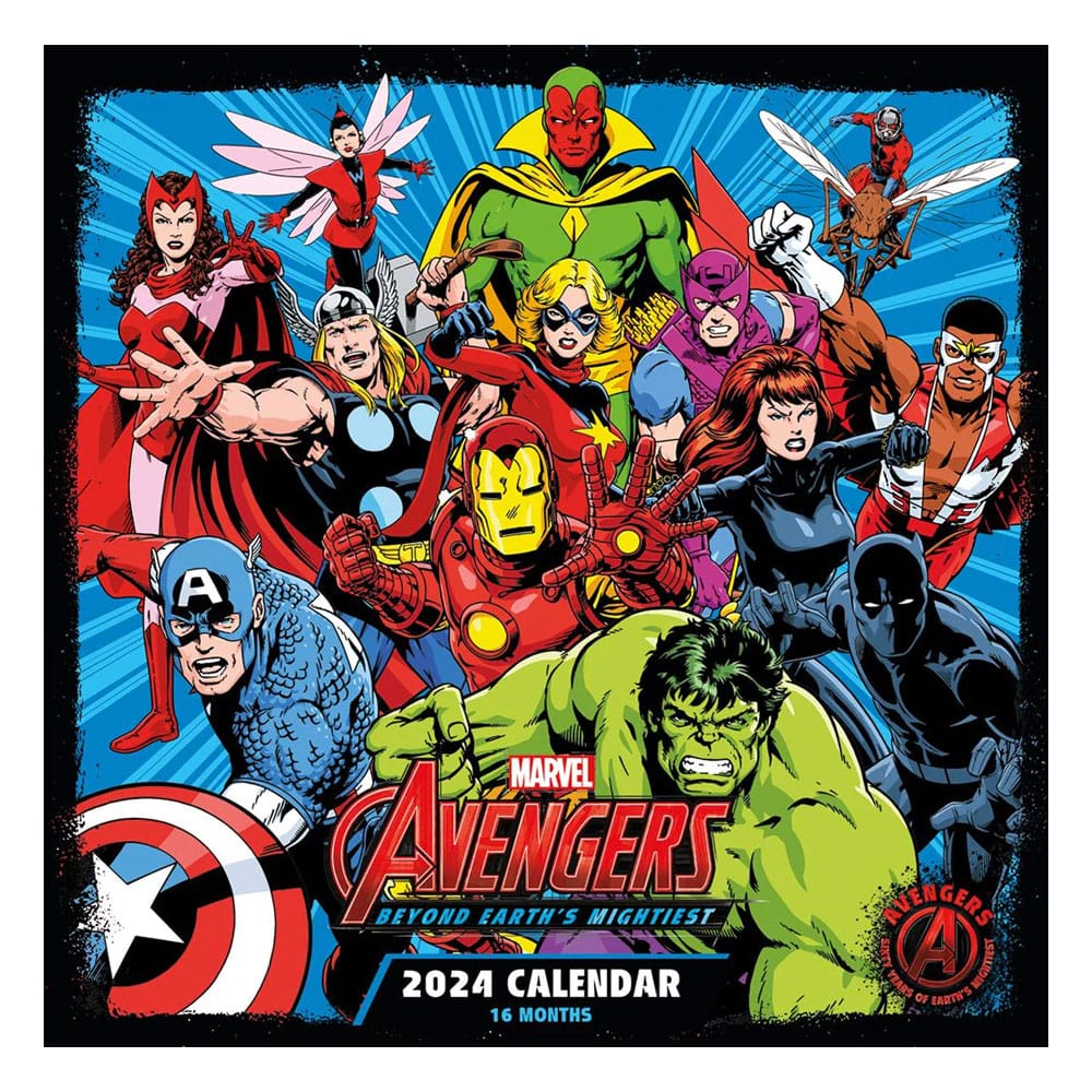 Marvel Calendar 2024 Avengers