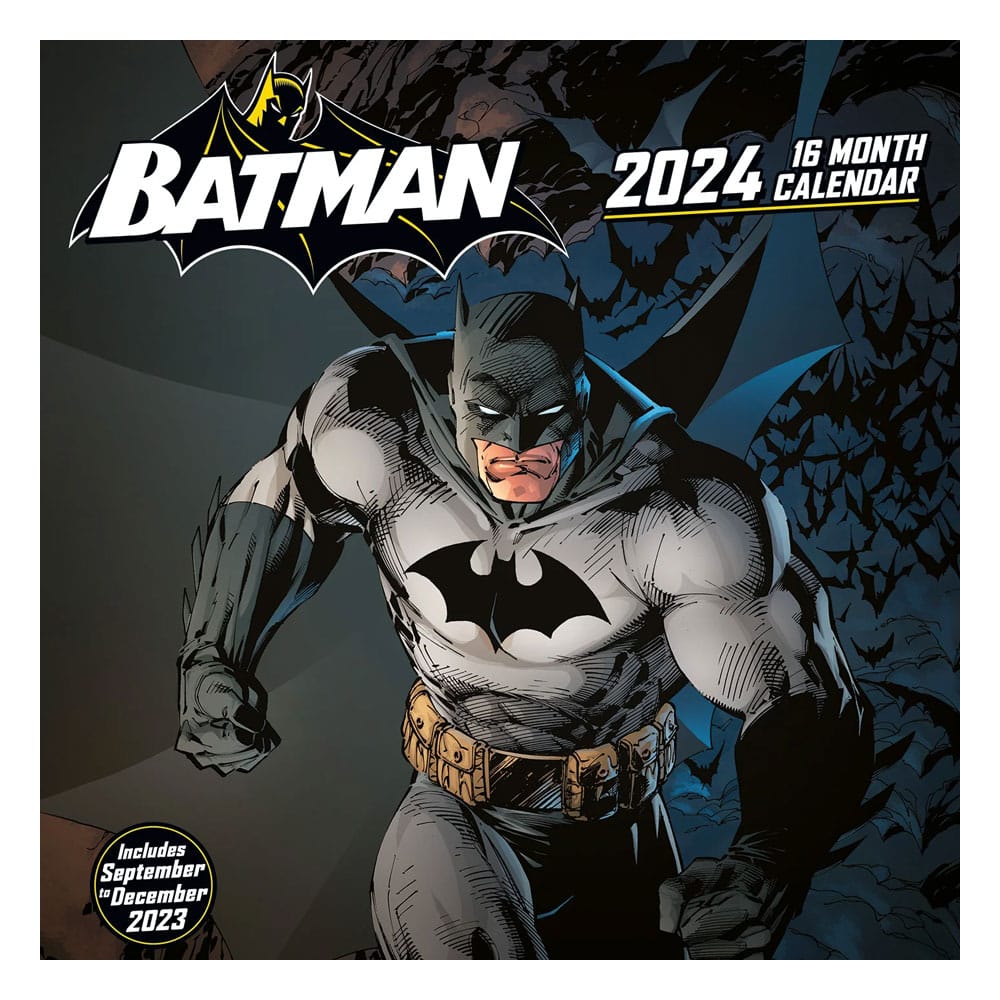 Køb DC Comics Calendar 2024 Batman hos Superhelten Legetøj
