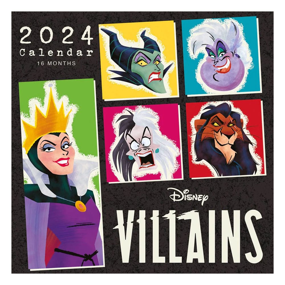 Disney Villains Calendar 2024 Once I was Alone