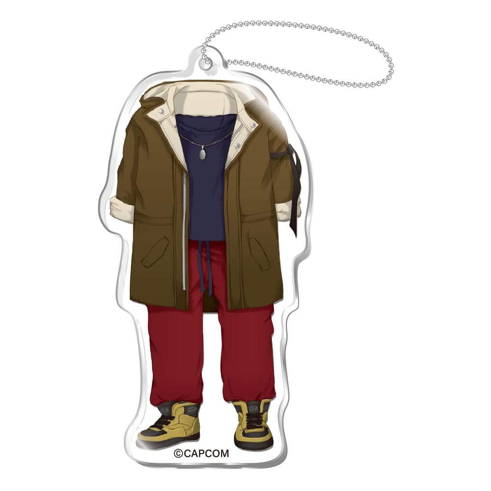 Street Fighter 6 Acryl Keychains Ken Equipment 6 cm