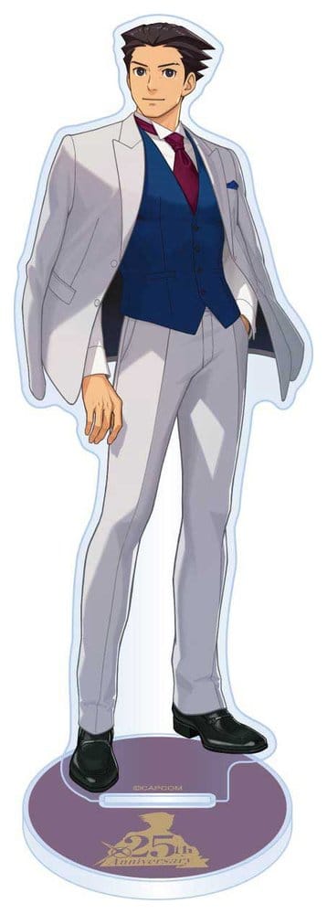 Ace Attorney 25th Anniversary Acrylic Stand Main Visual Phoenix Wright 13–15 cm