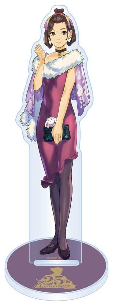 PRECOMENZI - The Great Ace Attorney 25th Anniversary Acrylic Stand Susato Mikotoba Main Visual 13-15 cm