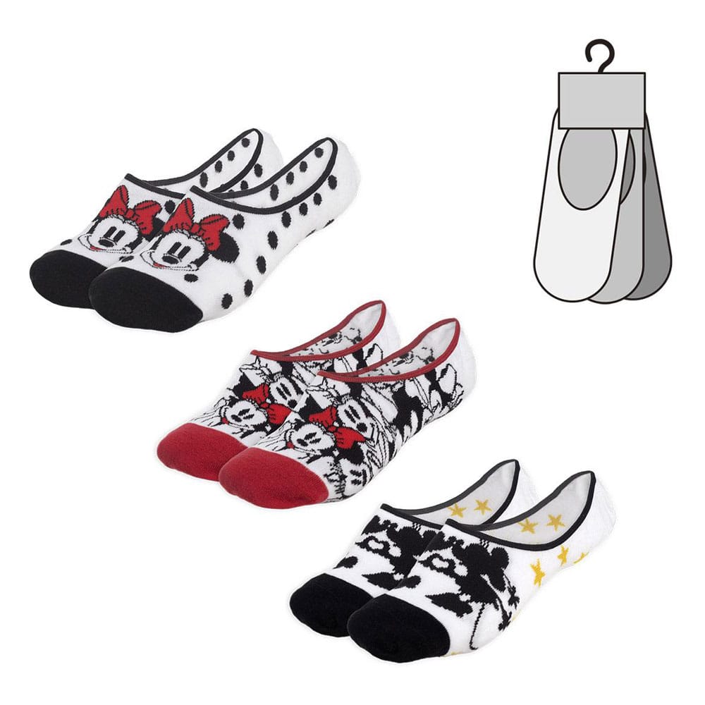 Disney Ankle socks 3-packs Minnie assortment (6)