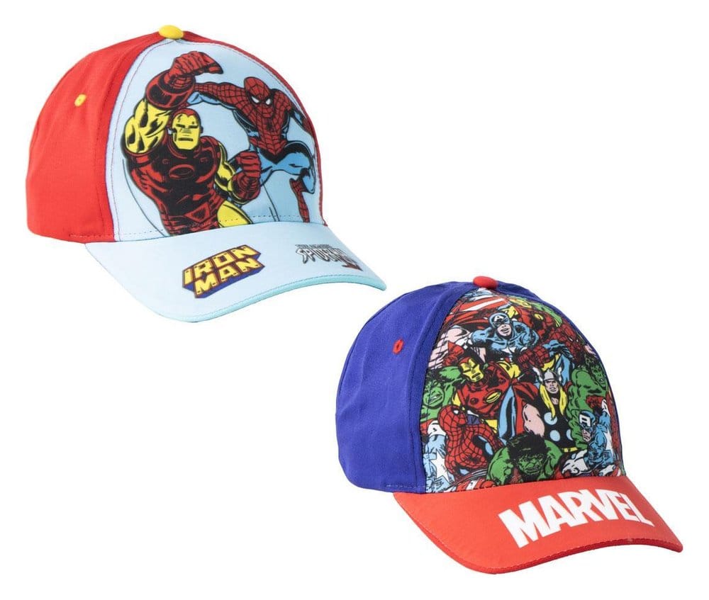 Marvel Baseball Cap Avangers Spider-Man Assortment (12)