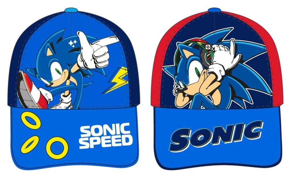 Sonic The Hedgehog Baseball Cap A Assortment (12)