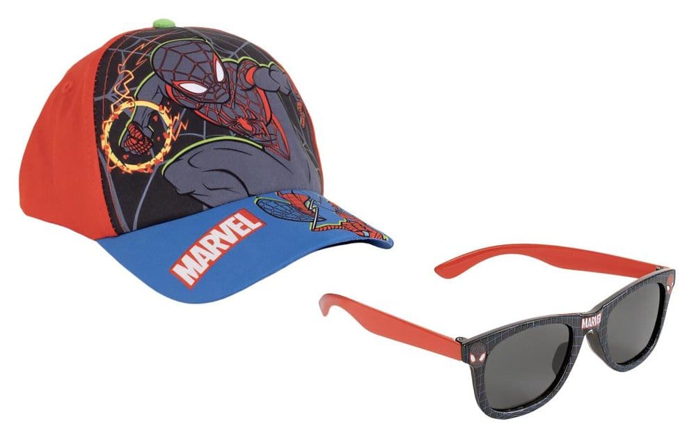 Marvel Cap & Sunglasses Set Spider-Man Miles 53 cm