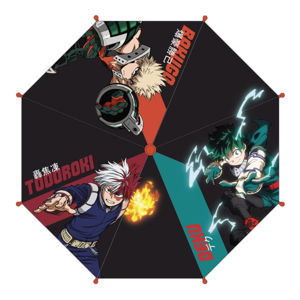 My Hero Academia paraply - Bakugo x Izuku x Todoroki