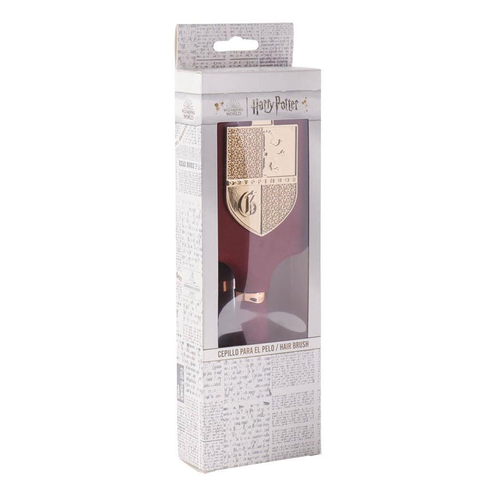 Harry Potter Gryffindor Haarborstel - Goud Bordeaux