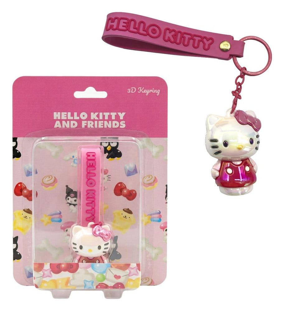 PRECOMENZI - Sanrio 3D Keychain Hello Kitty