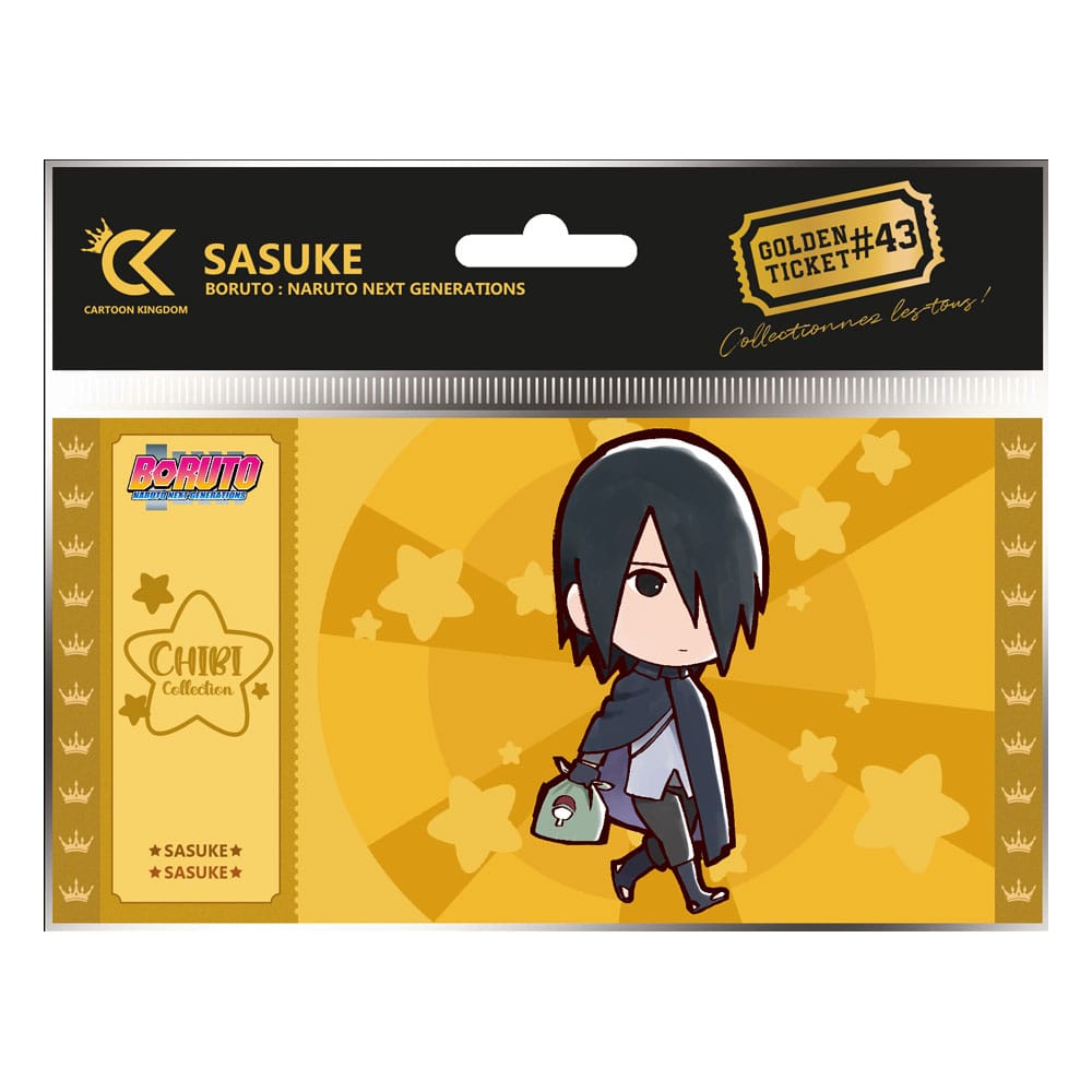 Boruto: Naruto Next Generation Golden Ticket #43 Sasuke Chibi Case (10)