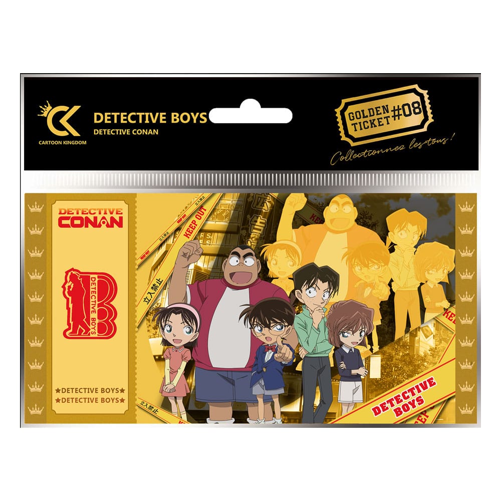 Detective Conan Golden Ticket #08 Detective Boys Case (10)