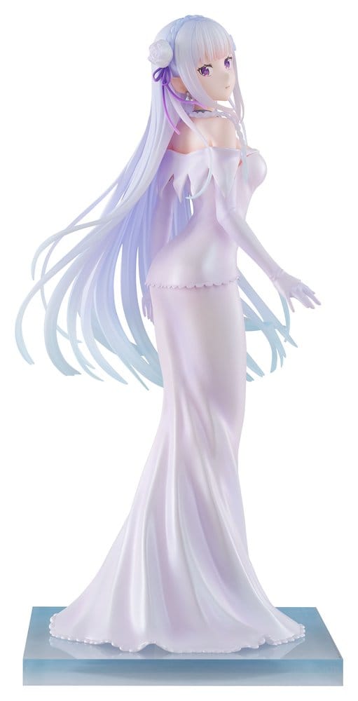 Re:ZERO -Starting Life in Another World- PVC Figure 1/7 Emilia Wedding dress Ver. 24 cm