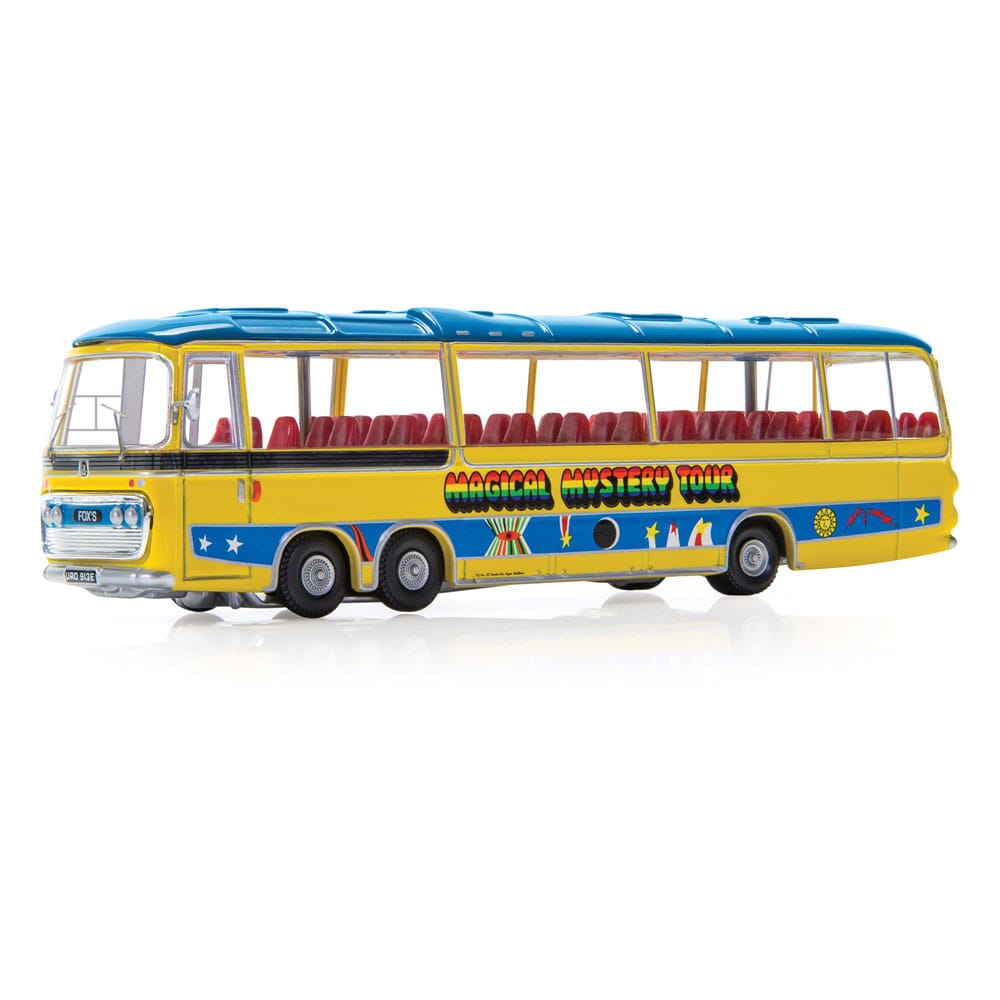 The Beatles Diecast Model 1/76 Magical Mystery Tour Bus