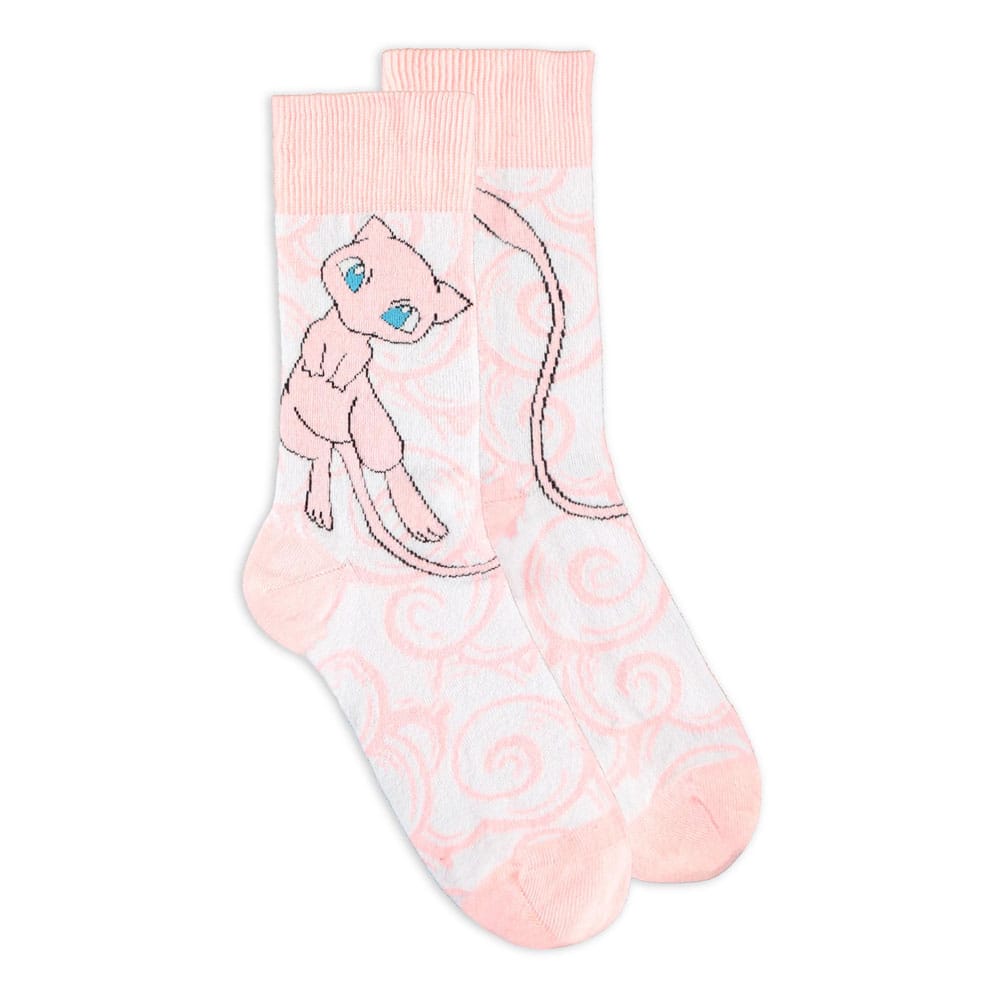 Pokémon Socks 3-Pack Crew 39-42 5