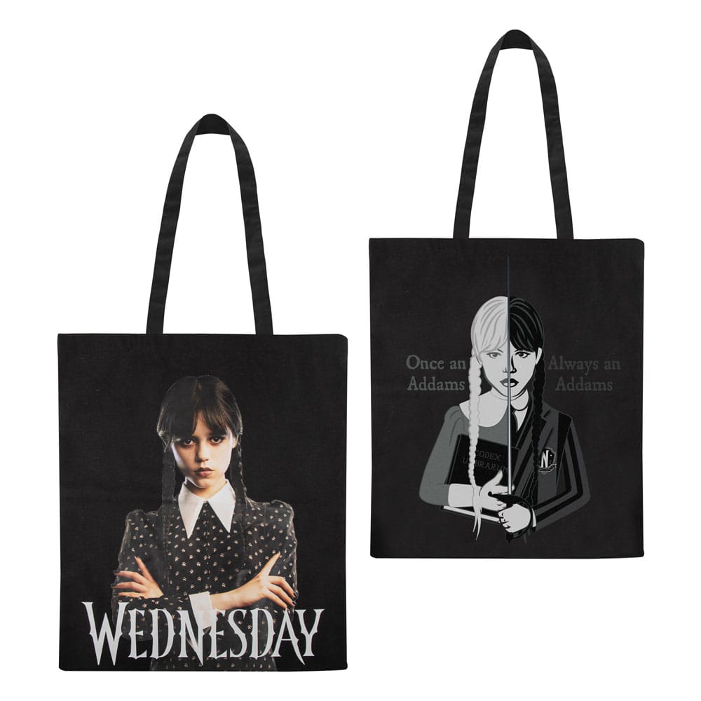 Cinereplicas Wednesday - Wednesday Addams Tote Bag / Stoffen Tas