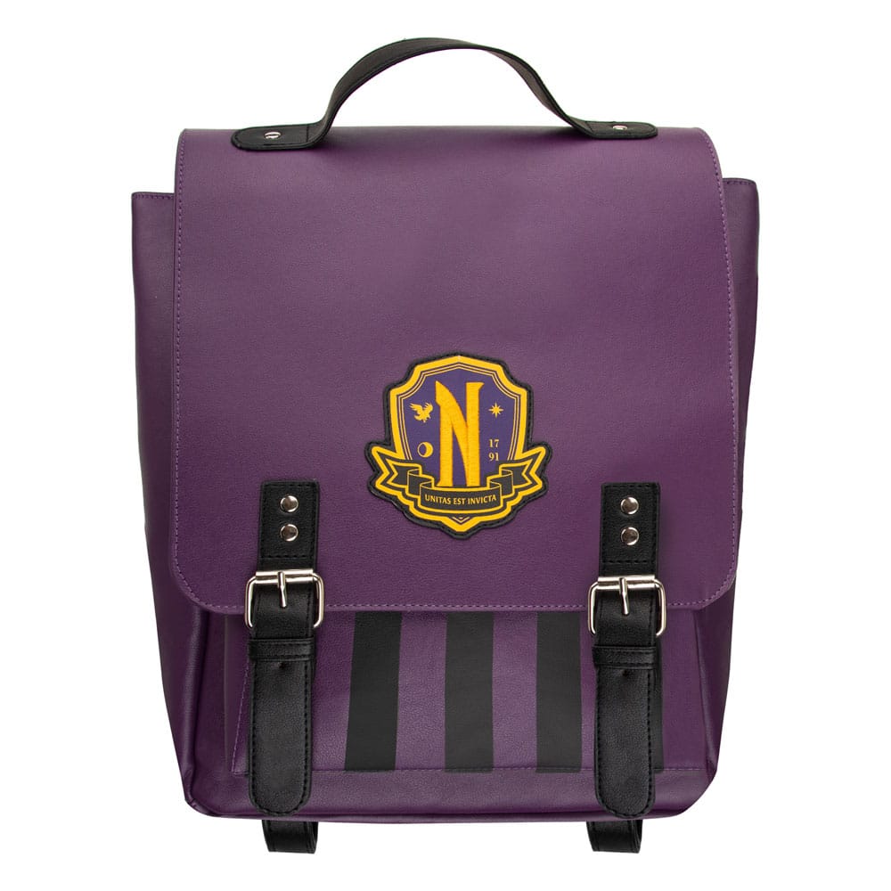 Wednesday rygsæk - Nevermore Academy Purple