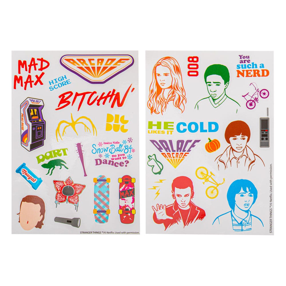 Stranger Things Sticker pack Season 2 Case (5)