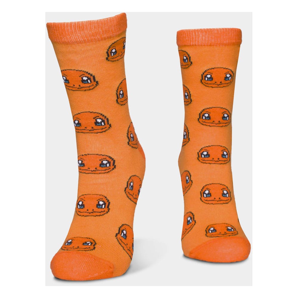 Pokémon Socks 3-Pack Three Icons 35-38 2