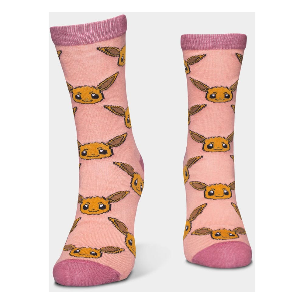 Pokémon Socks 3-Pack Three Icons 35-38 4