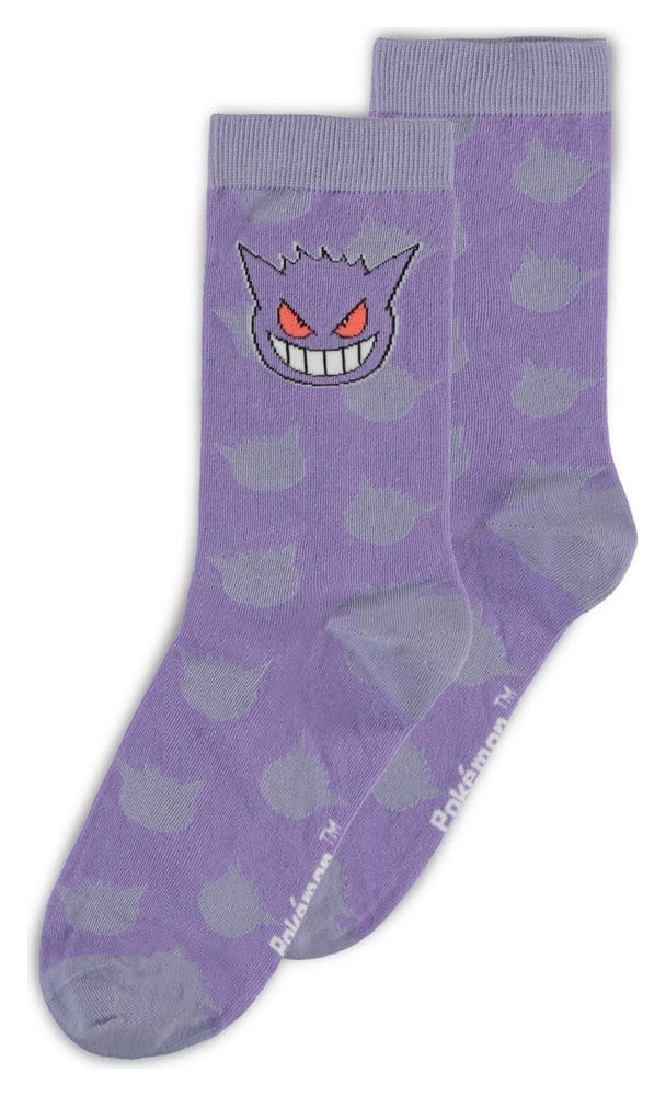 Pokémon Socks 3-Pack Crew 43-46 3