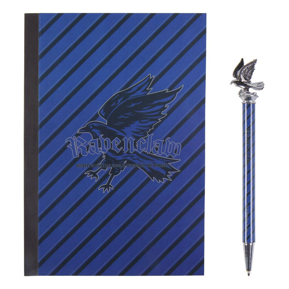 Warner Bros Harry Potter Schrijfset - Pen en Boekje Ravenclaw