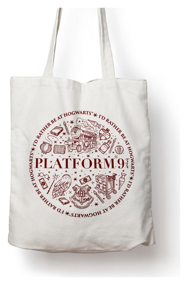 Harry Potter Tote Bag Platform 9 3/4 Cotton
