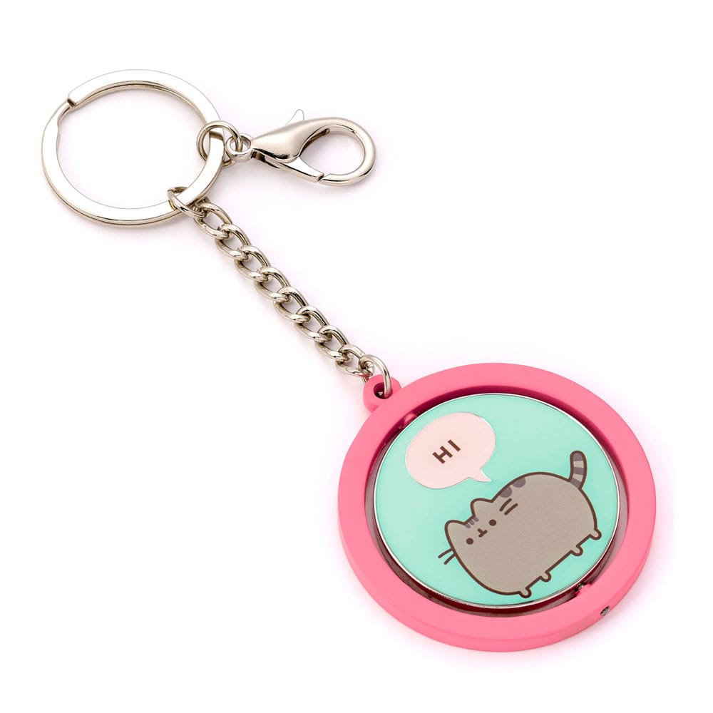 The Carat Shop Pusheen Keychain / Hi , Bye / Spinning - Picture 1 of 1