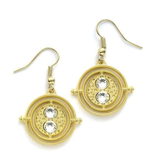 PRECOMENZI - Harry Potter Earrings Time Turner (gold plated)