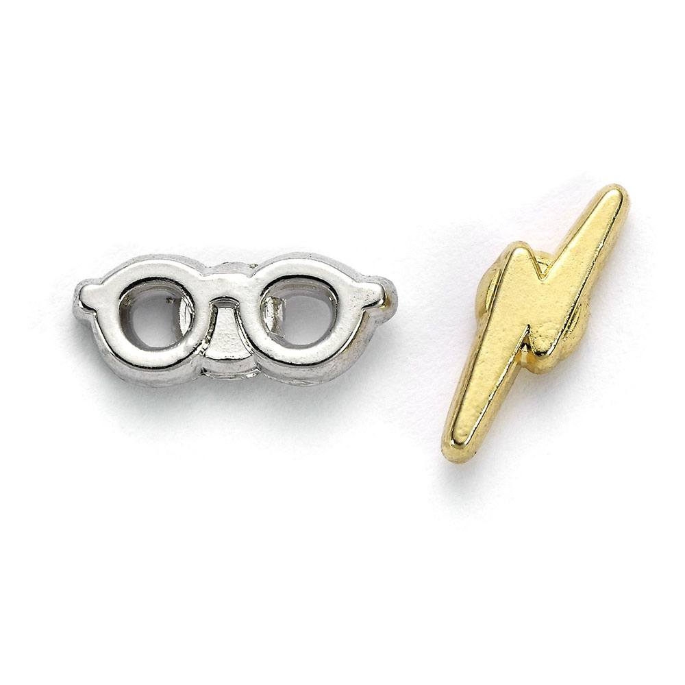 PRECOMENZI - Harry Potter Earrings Lightening Bolt & Glasses