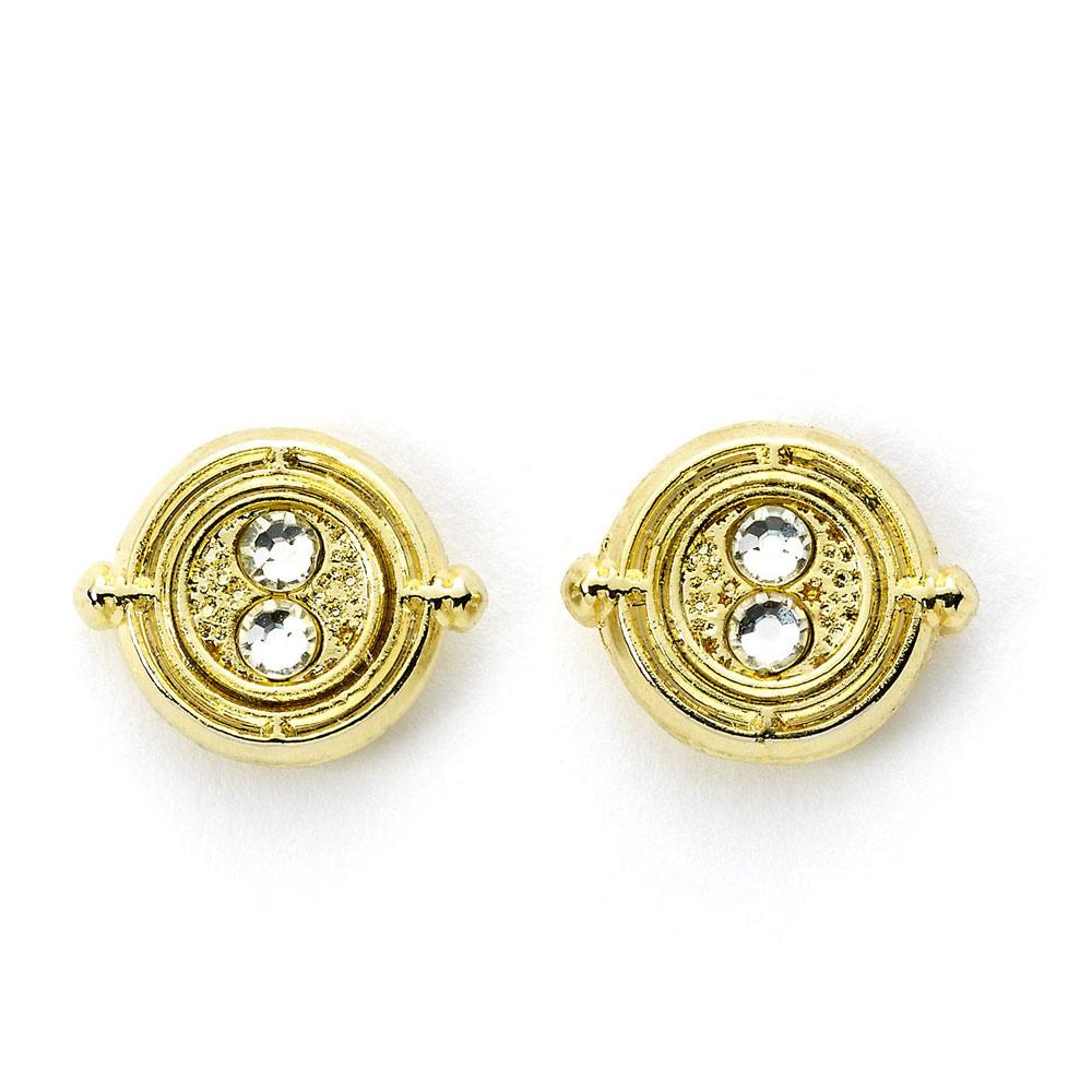 PRECOMENZI - Harry Potter Earrings Time Turner (gold plated)