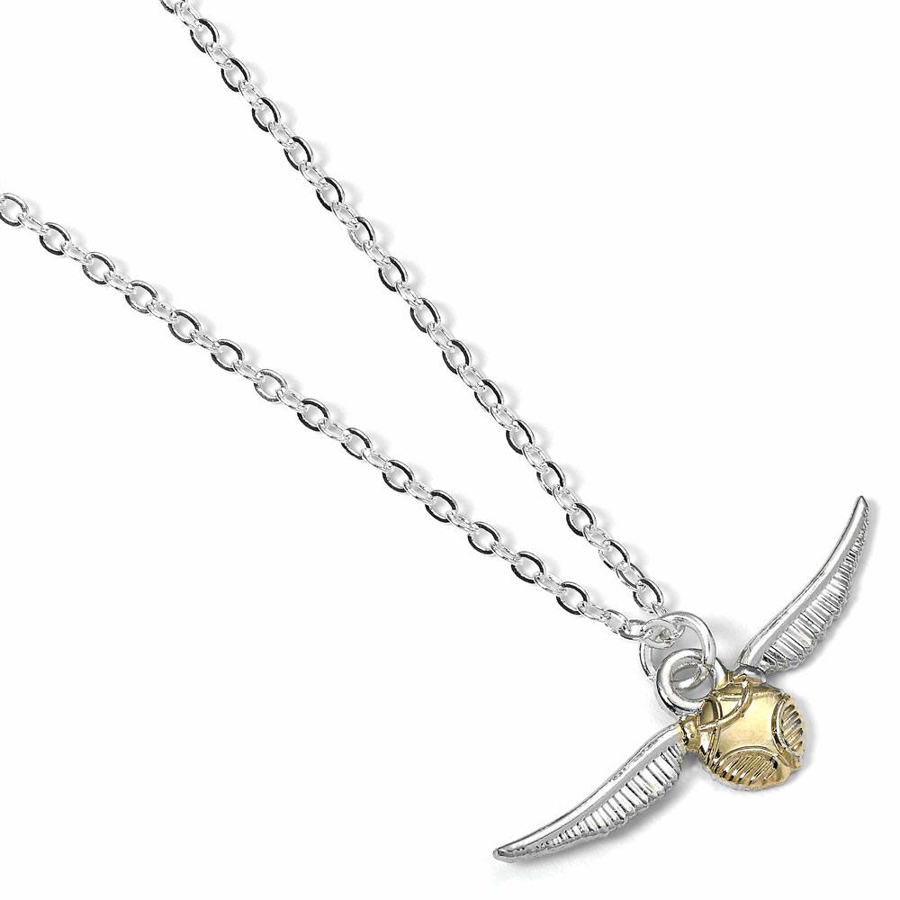 Harry Potter Pendant \u0026 Necklace The Golden Snitch (silver plated)