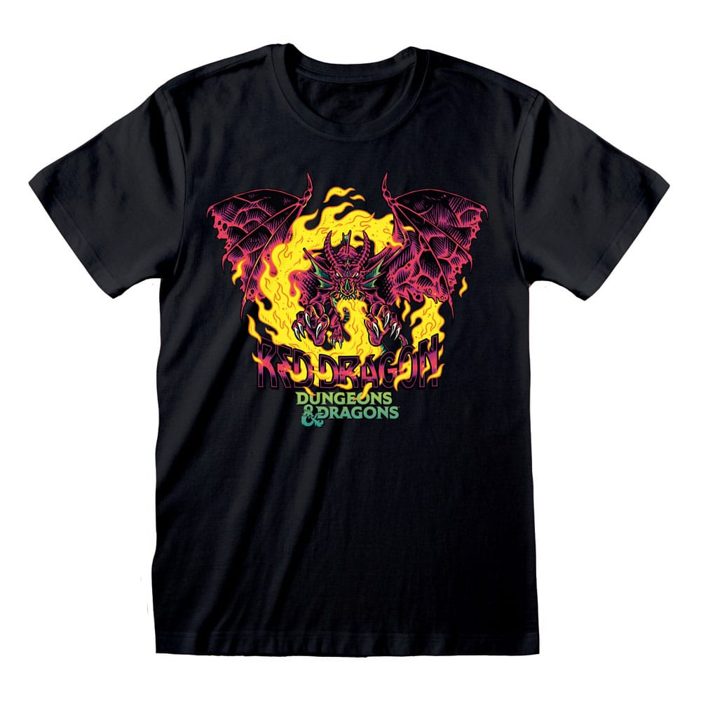 Dungeons & Dragons T-Shirt Red Dragon Size M