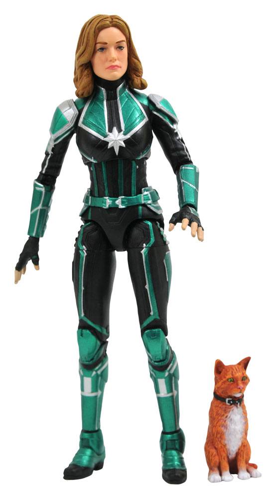 PRECOMENZI - Captain Marvel Marvel Select Action Figure Captain Marvel Starforce Uniform 18 cm