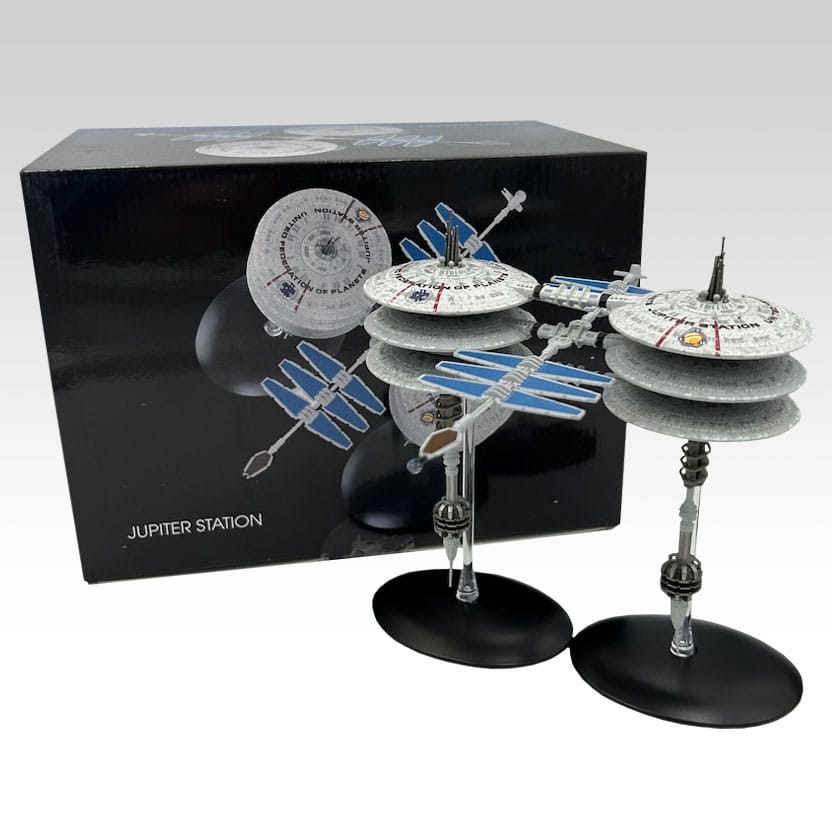 Eaglemoss Star Trek Starship Diecast Mini Replicas Jupiter Station - Picture 1 of 1