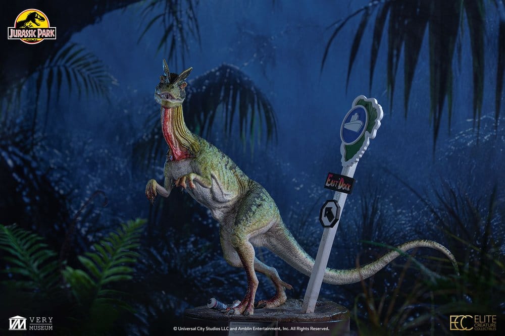 Jurassic Park Maquette 1/3 Dilophosaurus 62 cm [1]