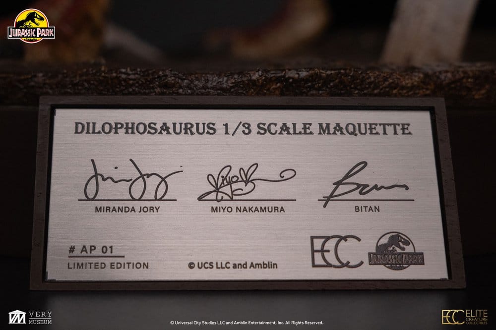 Jurassic Park Maquette 1/3 Dilophosaurus 62 cm [17]